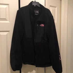 North Face breast cancer Denali jacket